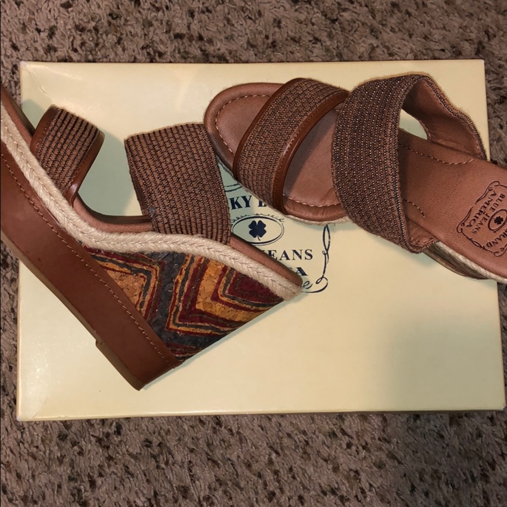 Fun wedge sandals